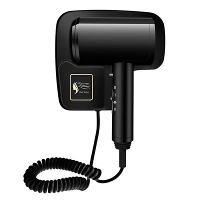 OEM Wall Mounted Hair Dryer Hotel Amenities Supplies White Black