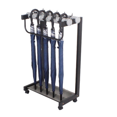 Powder Coated Umbrella Storage Rack Hotel Lobby Supplies Umbrella Holder