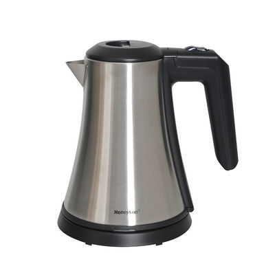 0.8L Stainless Steel Electric Kettle With Coffee Wooden Tray Set