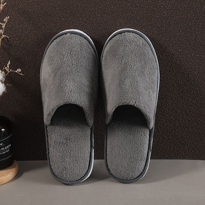 Unisex Disposable Hotel Slippers Non Slip White Hotel Slippers