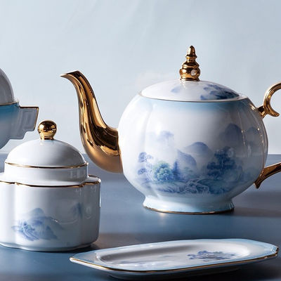Eco Friendly Porcelain Dinner Set Sustainable Ceramic Bowl Plates