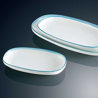 Food Safe Porcelain Tableware Set Hotel Porcelain White Dinnerware