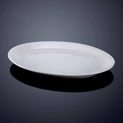 Oval Shaped Fish Serving Plate Polished Fish Serving Platter Ceramic