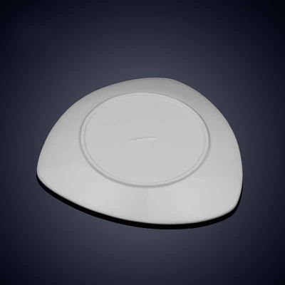 Reusable White Ceramic Plate Porcelain Dinner Set For Hotel Home