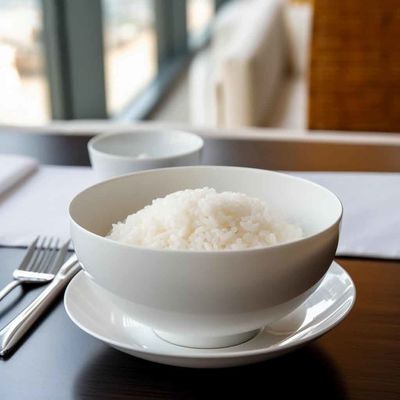 Catering Round Rice Bowl Microwave Safe Porcelain Soup Bowls