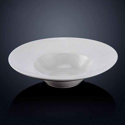 Bulk White China Hotelware Saucer Ceramic Soup Plate 7 Inches Dinnerware Sets