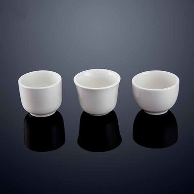 Vintage White Ceramic Tea Cup Restaurant Dinner Sets Small Porcelain for home