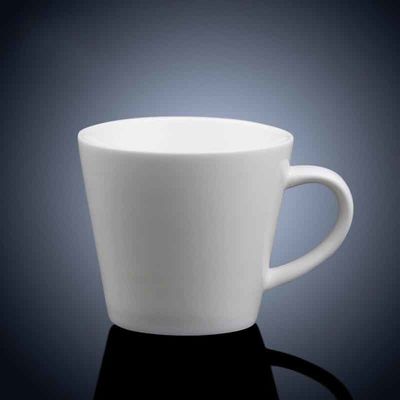 Morden Style Home White Ceramic Water Office Tea Cup Stackable Coffee Mugs