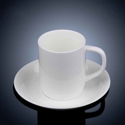 White Ceramic Coffee Cup White Porcelain Tea mug Ceramic For Customized Logo