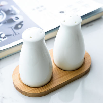 Custom Ceramic Spice & Pepper Shaker Creative Porcelain Spice Bottles In Bulk