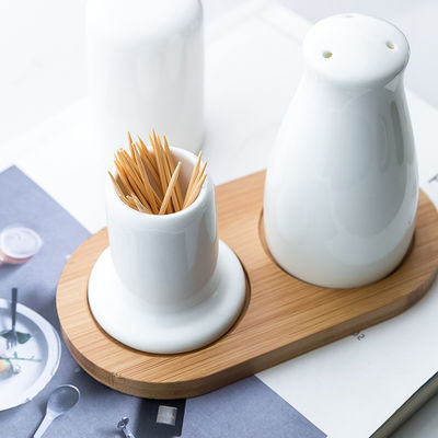 Custom Ceramic Spice & Pepper Shaker Creative Porcelain Spice Bottles In Bulk