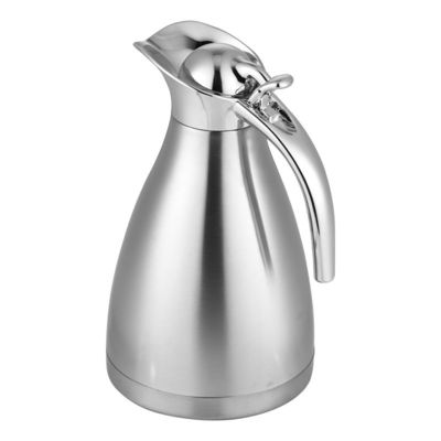 2Liter Hotel Water Kettle 1.5L 304SS Thermos Kettle Flask Silver
