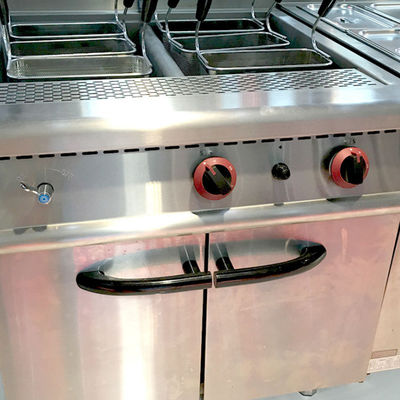 Commercial 4 Heads Noodles Cooker Restaurant Kitchen Gas Pasta Cooking Machine