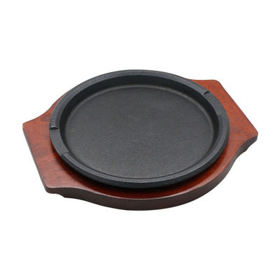 Round Pizza Steak Cast Iron Serving Pan Cast Iron Skillet Serving Plates