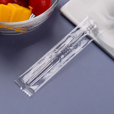 Food Grade Small Plastic Forks For Fruit Wrapped Plastic Forks
