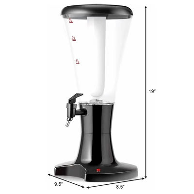 3L Draft Beer Dispenser Coffee Bar Equipment Liquor Bottle Dispenser