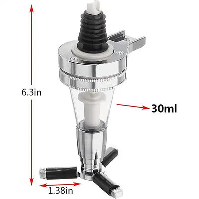 Aluminum Alcohol Drink Dispenser 2 Bottle Liquor Dispenser For Home Bar
