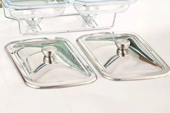 Buffet Food Warmer 2 Quart Chafing Dish For Restaurant Serving