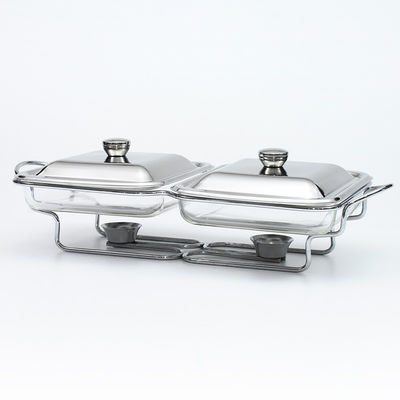 Buffet Food Warmer 2 Quart Chafing Dish For Restaurant Serving