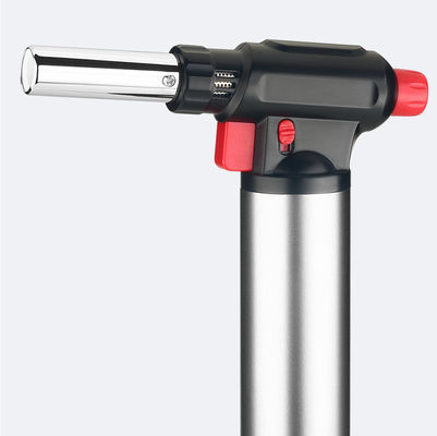 Portable Butane Gas Torch With Adjustable Flame Culinary Cooking Torch