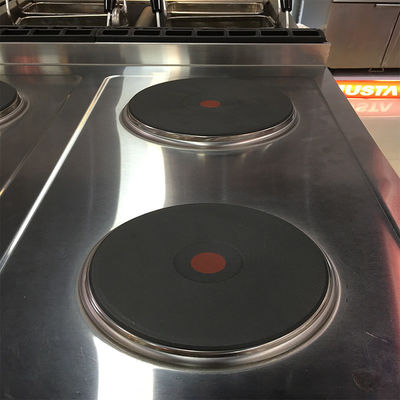 Commercial Kitche Cooker Round Plate 4 Hot Plate Electric Cooking Stove With Oven