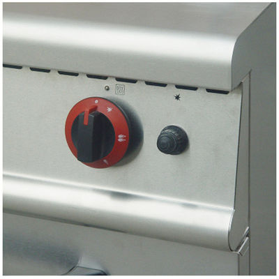 Gas Griddle With AN Oven Commercial Free Standing Flat Grill Griddle for kitchen