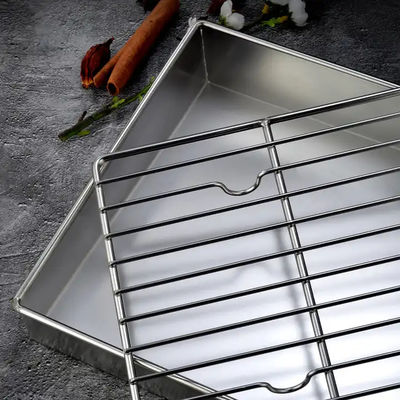 Fried Chicken String Stainless Steel Oil Drip Tray Rectangular