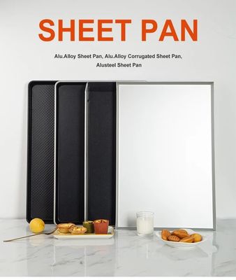 Aluminum Oven Baking Tray OEM Stainless Steel Baking Sheets