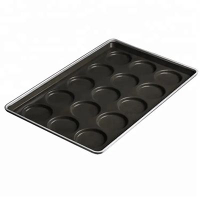 Industrial Non-Stick Hamburger Bun Baking Pan Hamburger Tray