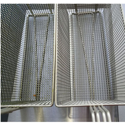 4 Baskets 2 Tanks Industrial Deep Fryer 36kw Electric Industrial Fryer