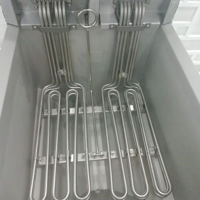 4 Baskets 2 Tanks Industrial Deep Fryer 36kw Electric Industrial Fryer