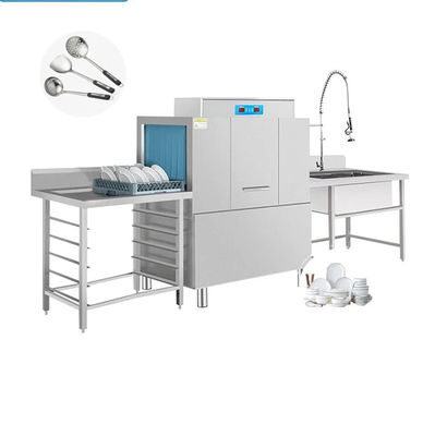 Rack Conveyor Dishwasher Dishwashing Equipment Conveyor Dish Machine