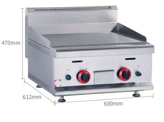 Stainless BBQ Grill Griddle Commercial Cooking Equipments Electric Grill