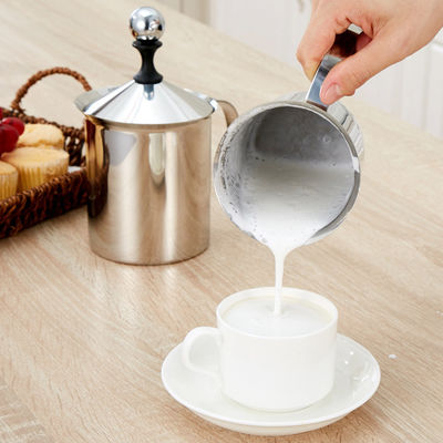400ml 800ml Manual Milk Frother Cappuccino Milk Frothing Jug