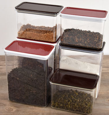 PP 0.5L 1L Coffee Bean Storage Container Hotel Amenities Supplies Coffee Storage Bins