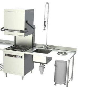 High Power Kitchen Dishwashing Machine Commercial Dishwasher For Restaurant
