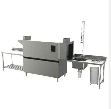Freestanding Dishwashing Equipment High Temp Commercial Dishwasher