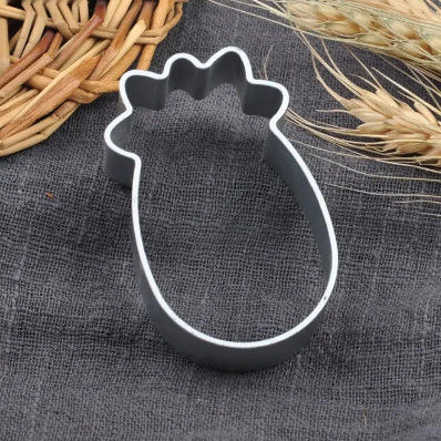 Pineapple Shaped Cookie Cutter Commercial Bakery Equipment Stainless Steel