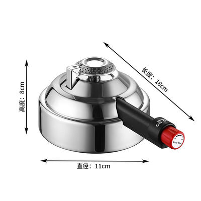 Stainless Steel Single Burner Commercial Cooking Equipments