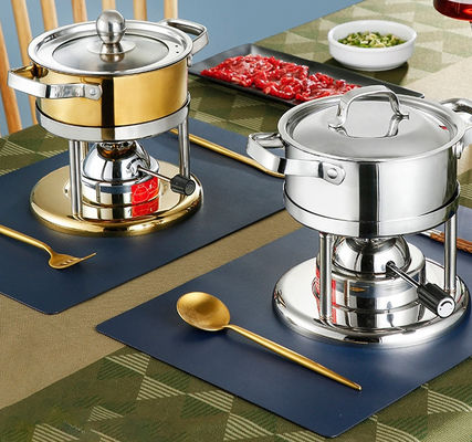 Stainless Steel Single Burner Commercial Cooking Equipments