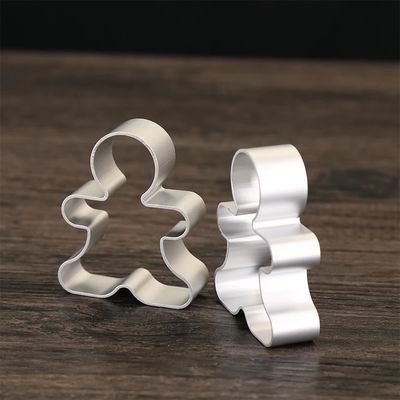 Gingerbread Man Biscuit Mould Commercial Bakery Equipment For Household Pastry