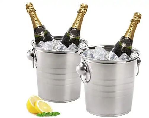 Champagne Cooler Bucket Coffee Bar Equipment Eco Friendly
