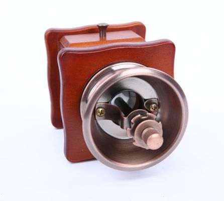 Wooden Hand Coffee Vintage Maker Coffee Bean Grinder Adjustable Mill For Home