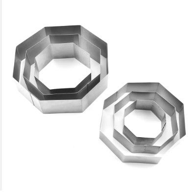 OEM Mousse Cake Ring Commercial Bakery Equipment Round Mousse Ring