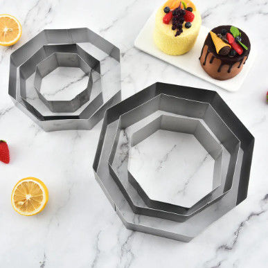 OEM Mousse Cake Ring Commercial Bakery Equipment Round Mousse Ring