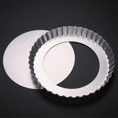 Chrysanthemum Pizza Mold Aluminum With Removable Bottom