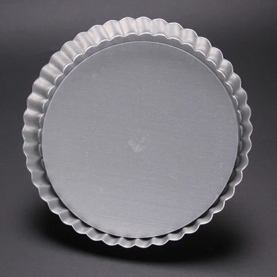 Chrysanthemum Pizza Mold Aluminum With Removable Bottom