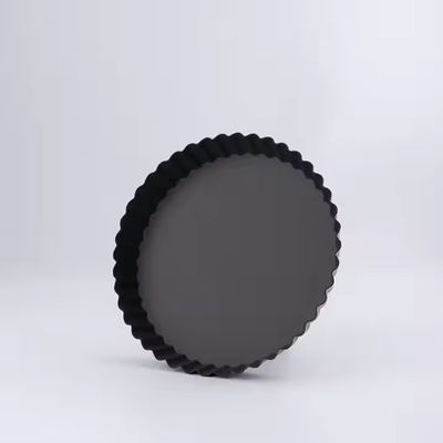 ODM Pizza On Non Stick Pan Carbon Steel Pie Pan Tart Quiche Pan