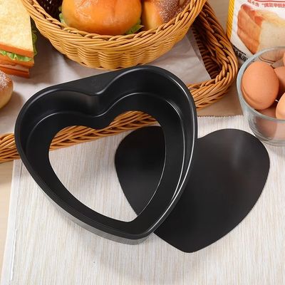 Movable Aluminium Heart Cake Pan Commercial Bakery Equipment OEM ODM