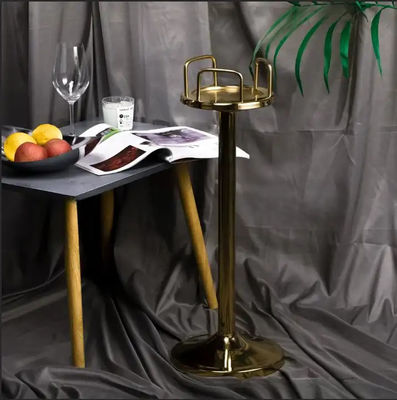 304SS Champagne Ice Bucket Stand Coffee Bar Equipment Golden Silver